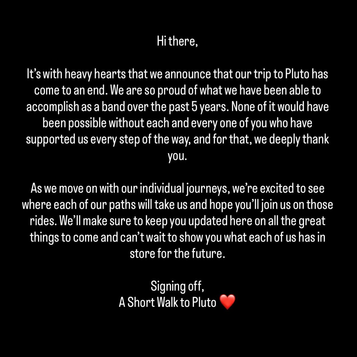 A Short Walk To Pluto tweet media