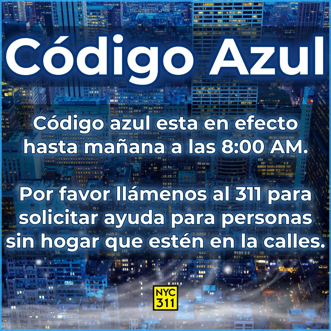 New York City 311 tweet media