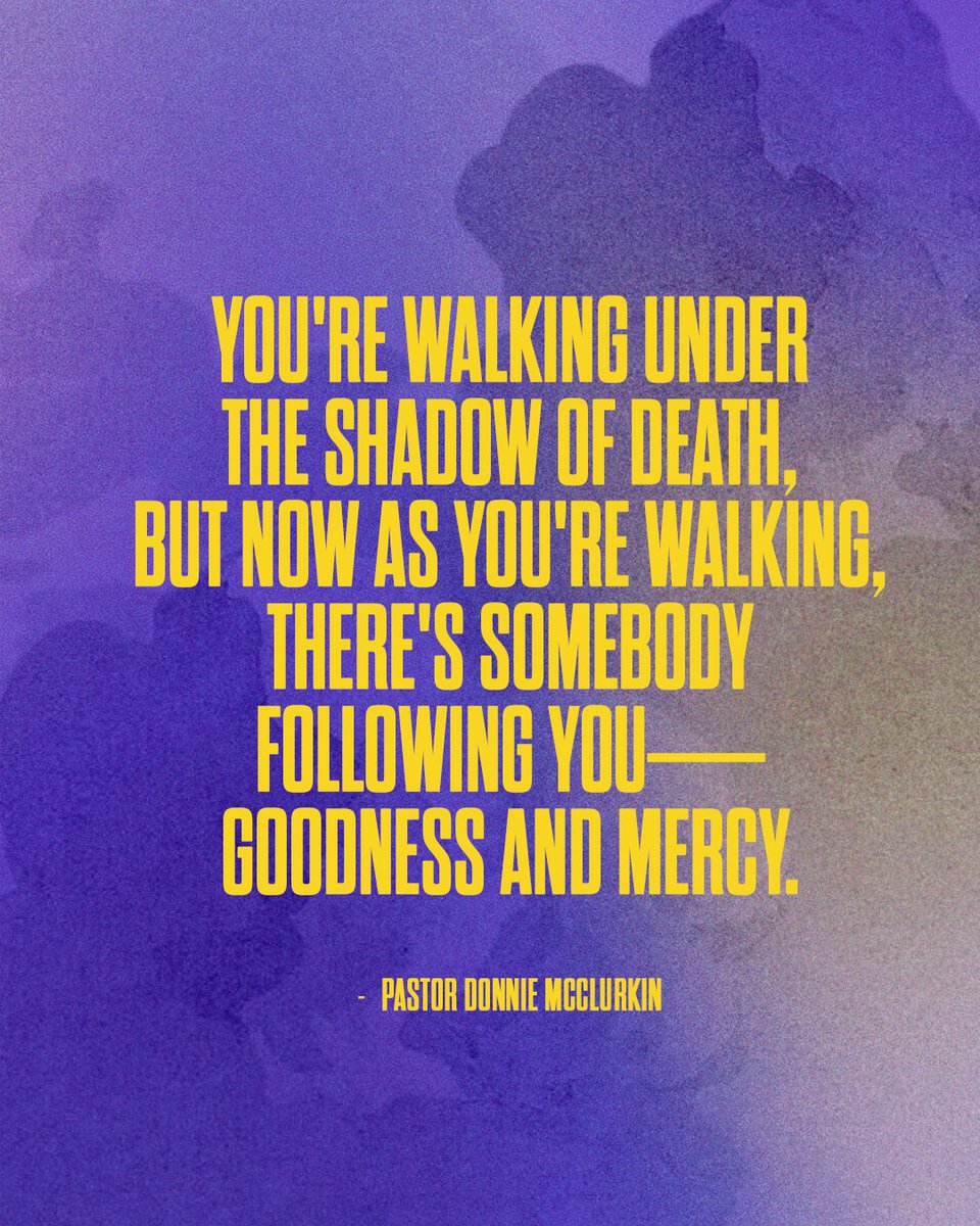 PFCNY's tweet photo. Even in life’s hardest seasons, you’re not walking alone—goodness and mercy are right behind you.

Can you look back and see how God’s goodness followed you this year?
Share your story with us. https://t.co/6X0LDJW4c7
