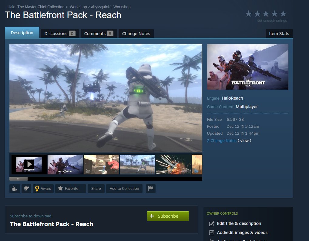 battlefrontpack's tweet image. cant believe people are playing this right now