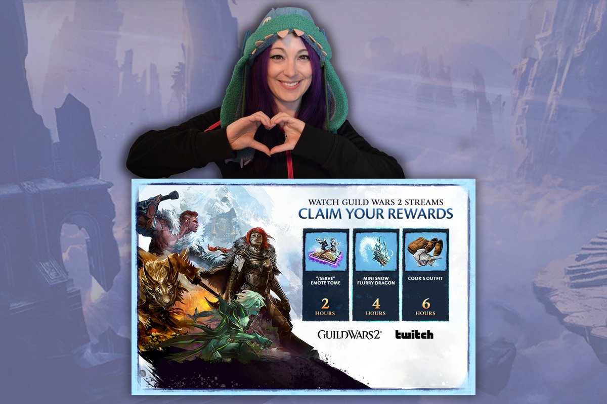 kewnedragon's tweet photo. Helllooo! Stream is going live with some Guild Wars 2 💜Come check out the Winters Day event with me and get some cool drops while youre at it https://t.co/5Bb7YNQzb4 #GuildWars2 #GW2 #ChillVibes https://t.co/KULXNi8yZg
