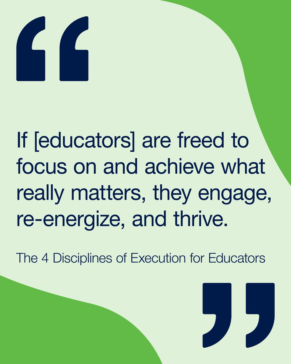 AndreaKCrafton's tweet photo. The most impactful leaders know that focus fuels results.
When we can dedicate our time and energy to priorities that truly make a difference, we achieve more.
How is your leadership team protecting that focus this year?

#LeaderInMe #SchoolCulture #EducationLeadership https://t.co/7fqjayD3Hc