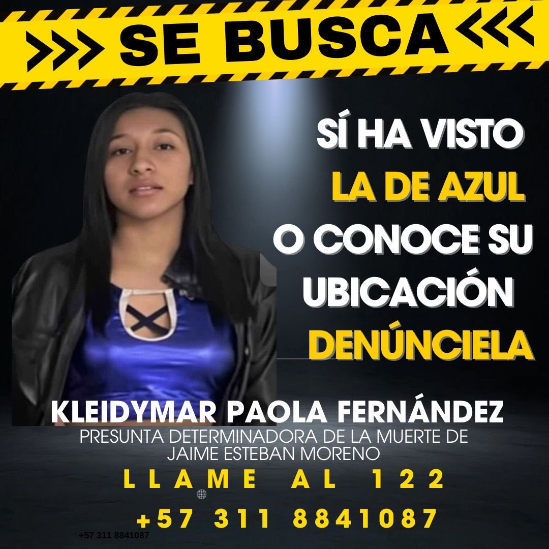 Jamemorenog's tweet image. Confiamos en la acción de las autoridades y la colaboración de la comunidad  para encontrar a la presunta determinadora del crimen de mi hijo Jaime Esteban Moreno. #JusticiaPorJaimeEsteban #LaVidaEsSagrada @fbernate @CamiloRincon_10