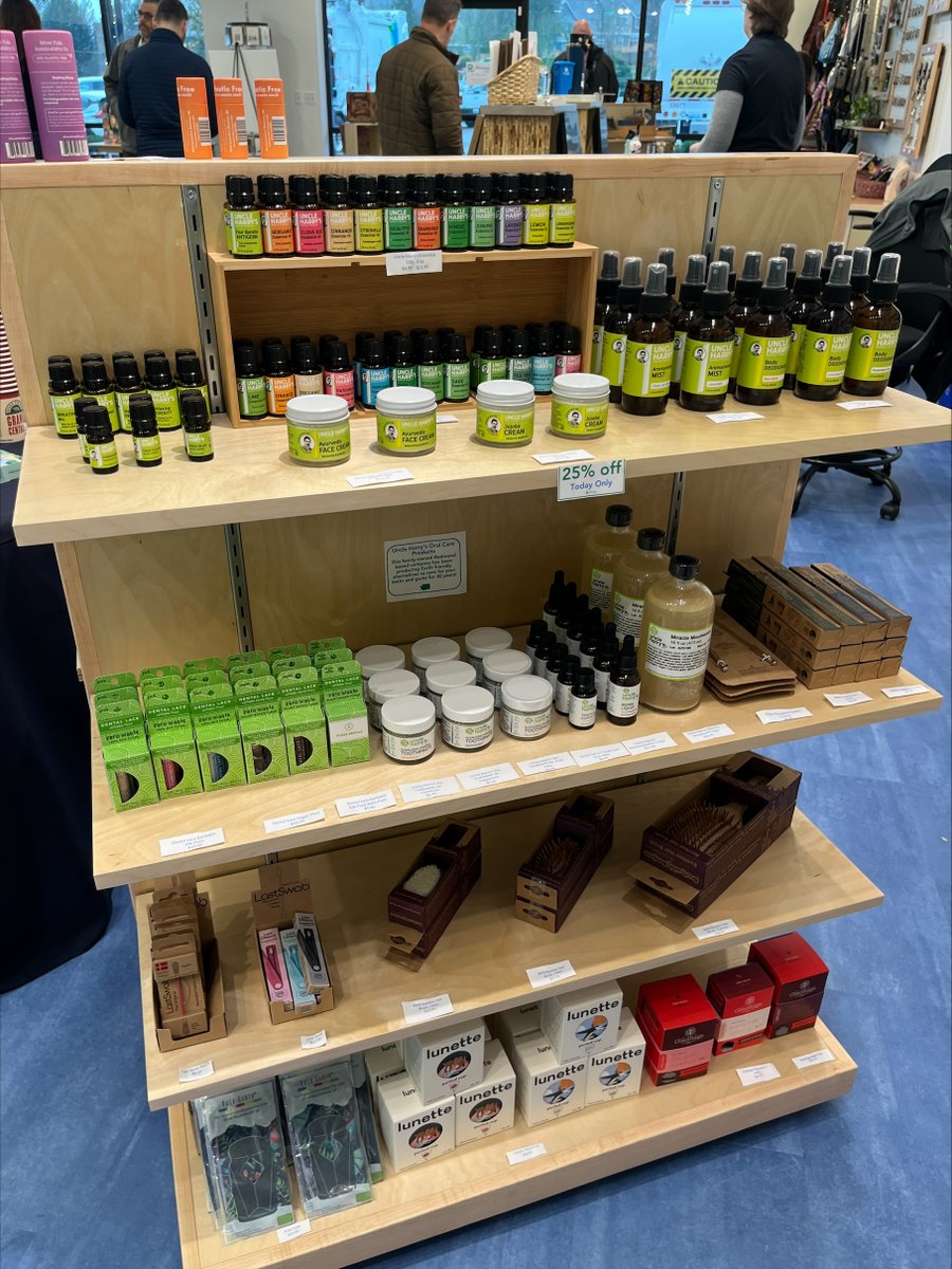 Grand opening attendees at Recology Redmond store