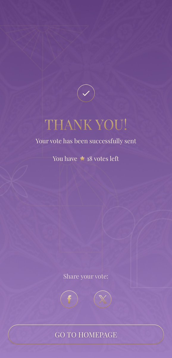 تم التصويت لانجح فنانة هالسنة ملكة البوب 🫶🏻
حفلات جماهيرية عالمية بكل القارات ابرزهم اندونيسيا، الهيت النسائي الوحيد " يا قلبو "، ايفنتات عالمية لصالح اشهر البراندات، ايفنتات خاصة، لقاءات اعلامية مع اهم الصحفيين وتواجد ولا اجمل ولا ارقى كالعادة.. تستاهلها وبجدارة ❤️
#JoyAwards