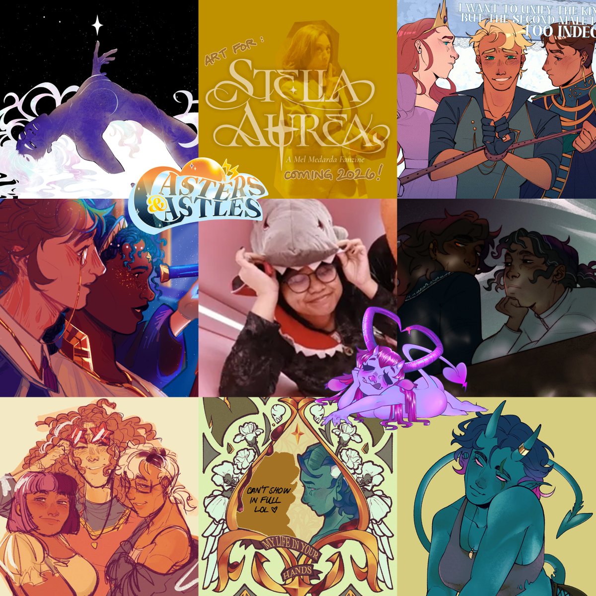 t ⚜️ mel zine! ⚜️ c☆mms open! tweet media
