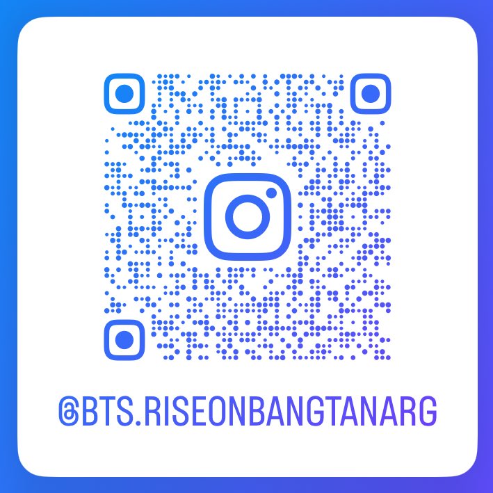 RiseOnBangtanAr's tweet photo. ¡ARGMY! 

Les dejamos la nueva cuenta de Instagram 😅

🖇️ https://t.co/gCpClxXW2H

Gracias siempre 💜 https://t.co/fDjCdgzqdR