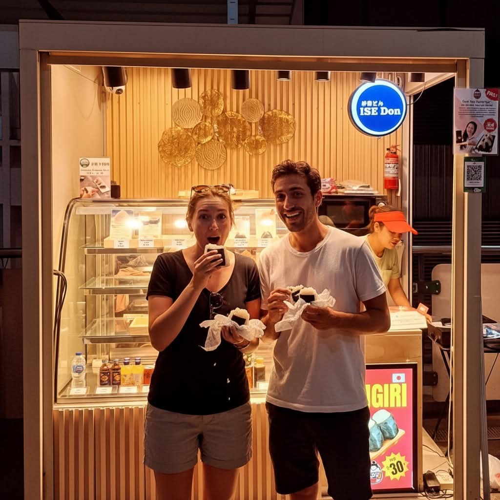 isedon's tweet photo. 日本のおにぎりをトンロー駅で食べれる！
今すぐISEDonトンロー駅店へ
Let's eat Premium Japanese Riceball in Bangkok!!!
#isedon
#伊勢どん https://t.co/ln38sRYw5J