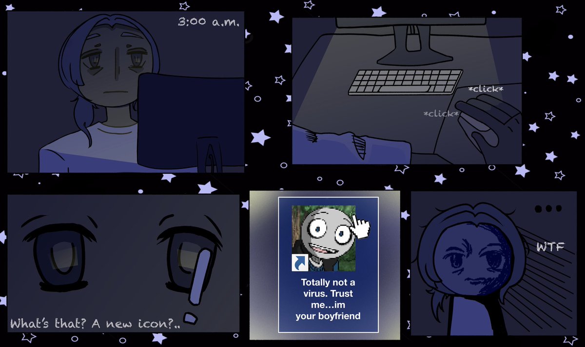 Totally not a virus…🐬

#YourBoyfriendGame
#YourBoyfriendPeter 
#YourBoyfriendGamefanart
#YourBoyfriendGamePeter