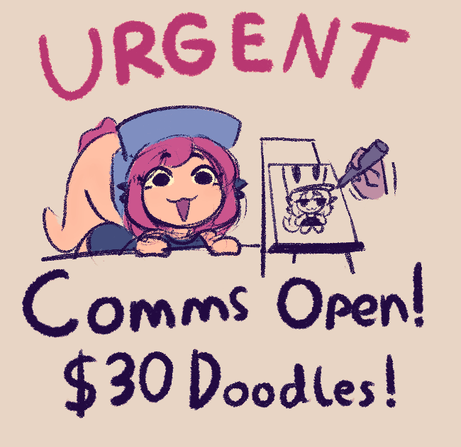 Doodles opening up due to therapy bills!