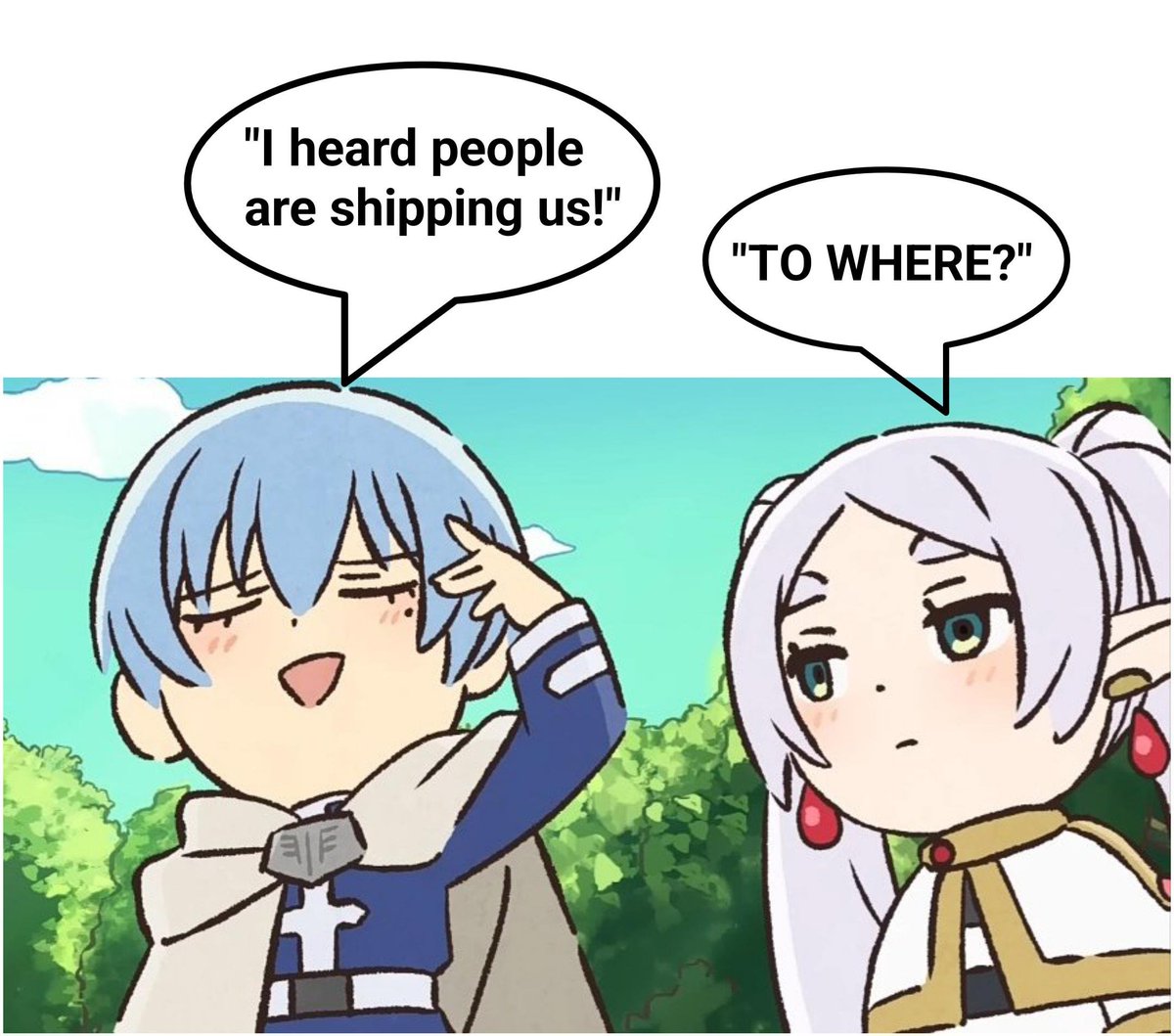 Anxxmanga's tweet photo. Frieren 80 years later: Oh, I get it!! https://t.co/luqH6C9wOr