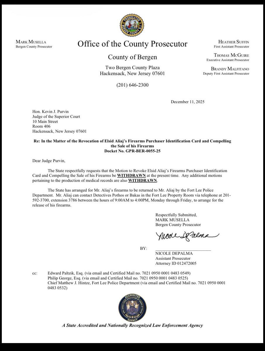 New Jersey Firearms Owners Syndicate tweet media