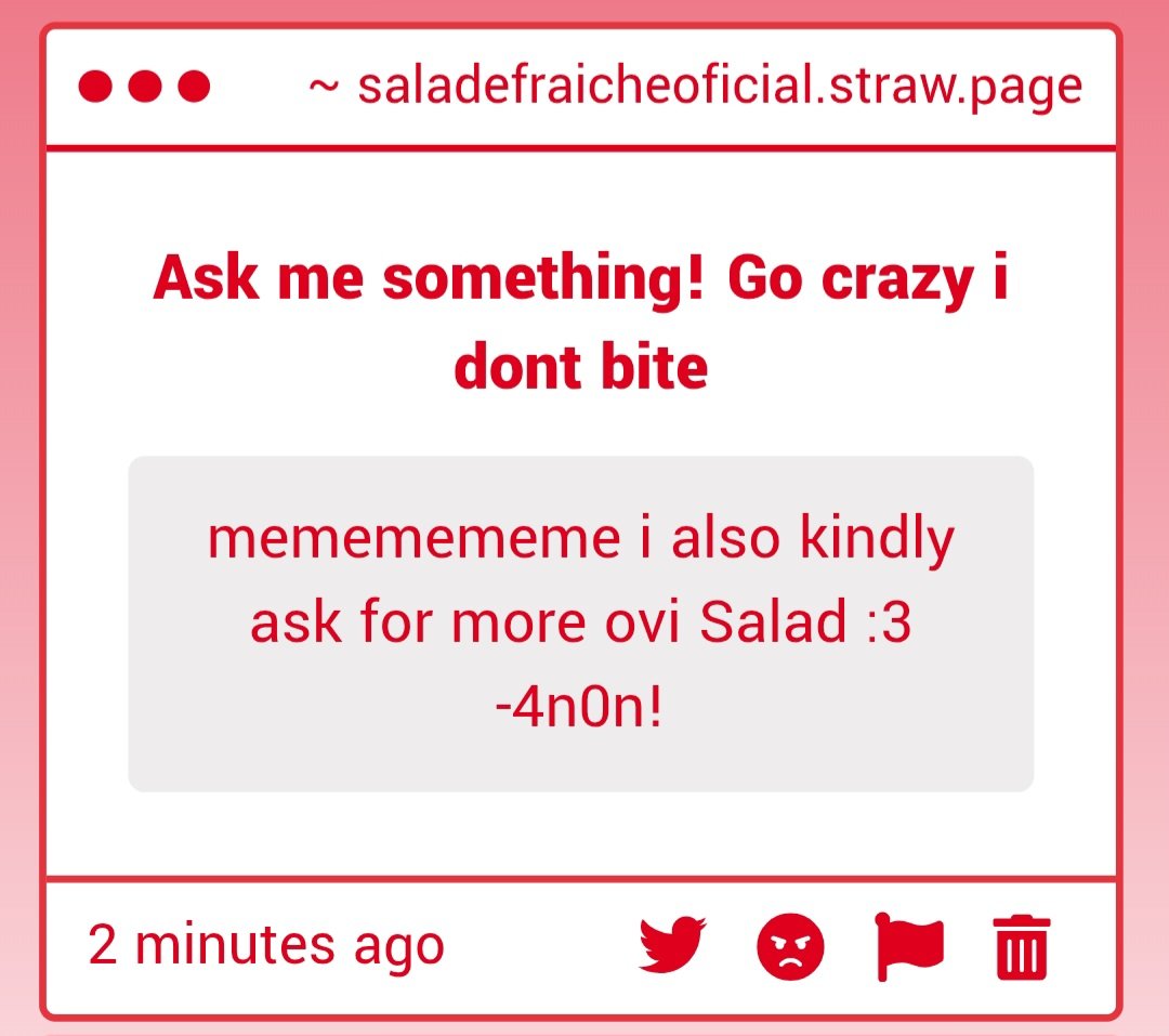 🔞🥬Salade fraîche❄️🔞(COMS 0/3) tweet media