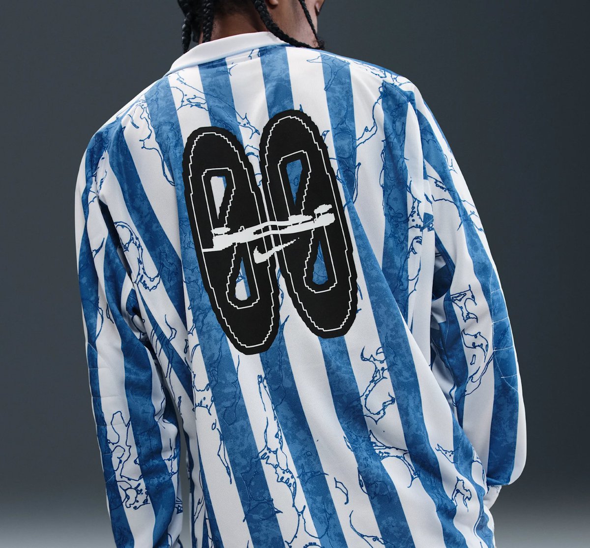 Nike Air Long-Sleeved Victory Jersey 'Psychic Blue/White' on sale