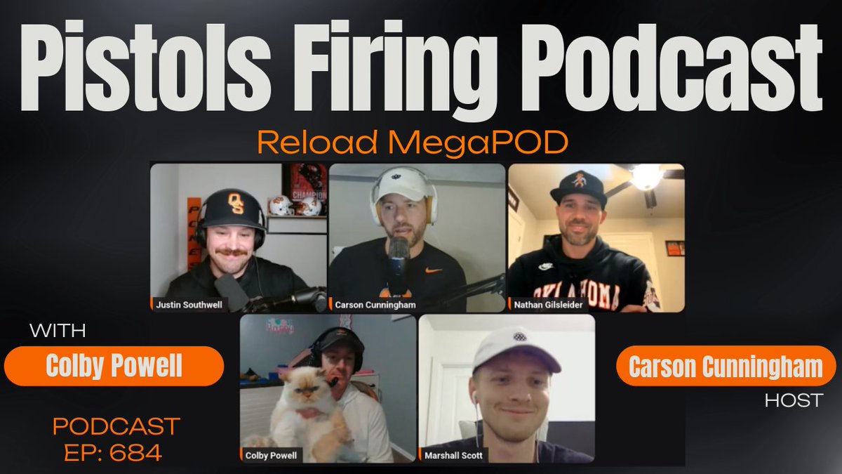 Pistols Firing Podcast🤝 Reload Podcast

🎙️@Pistolsguys MegaPOD, Ep. 684 🎙️
youtu.be/9-YGpmhUyNU