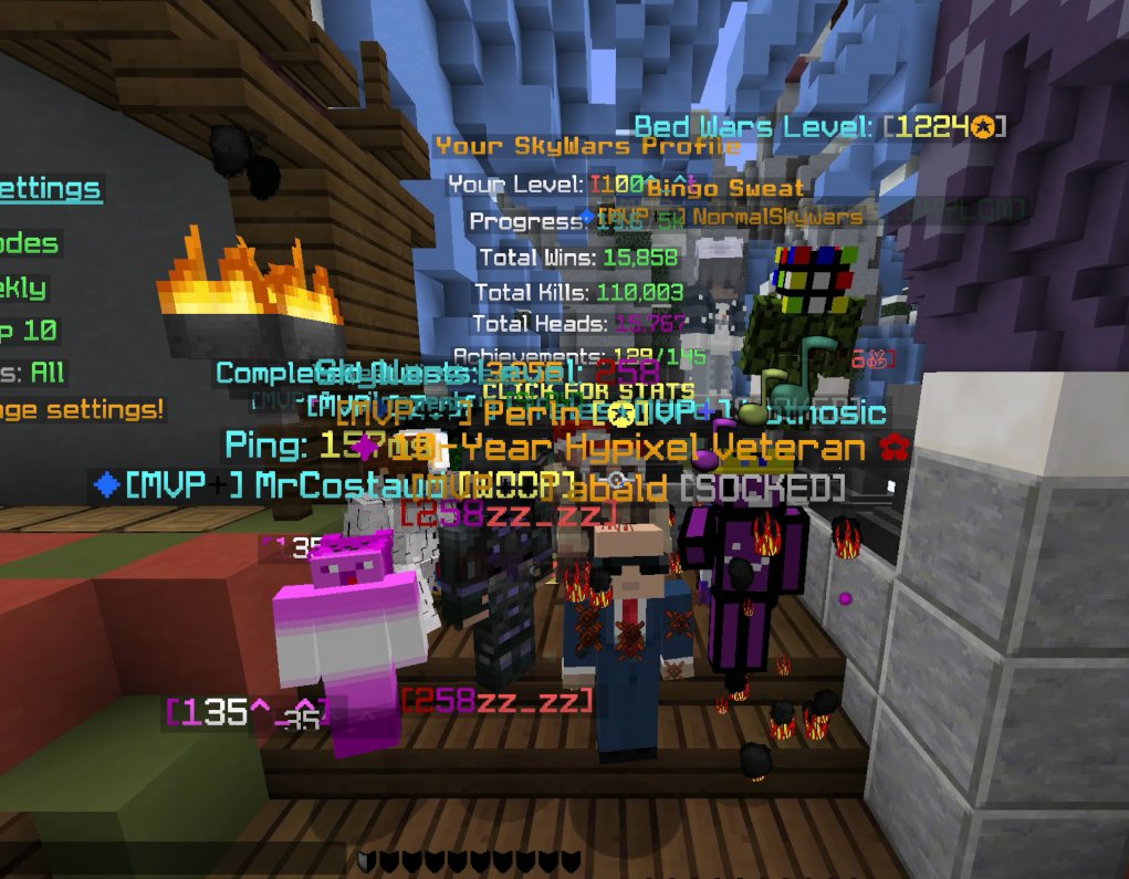 100 star in #SkyWars (:(:(: