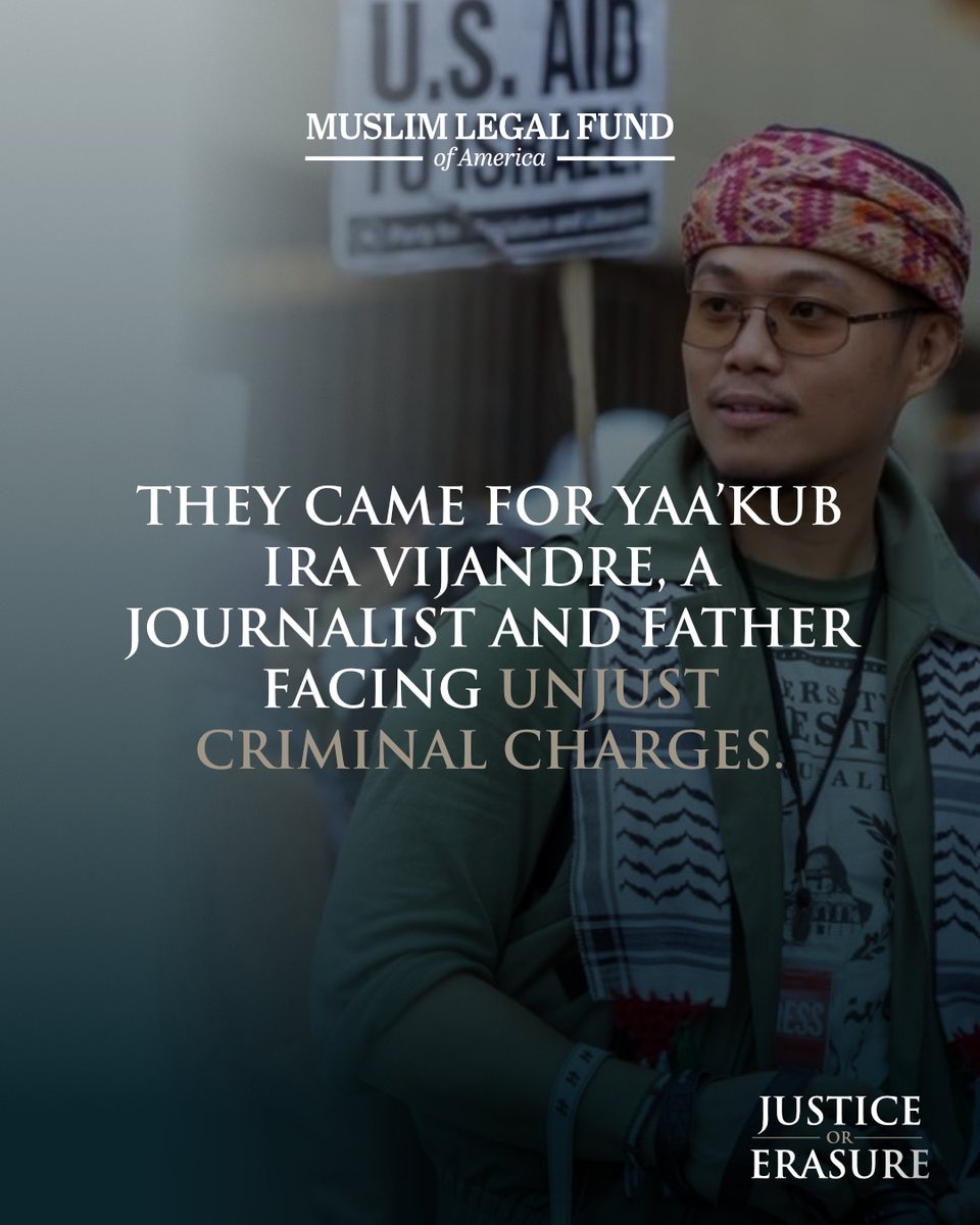 MLFA's tweet image. They came for Ayman. They came for Sami. They’ll come again.​

We challenged unlawful detention. We fought for due process, and we stopped injustice in its tracks.​

Your gift ensures we can keep standing between our community and our erasure.​

ow.ly/iu7n50XIJ51