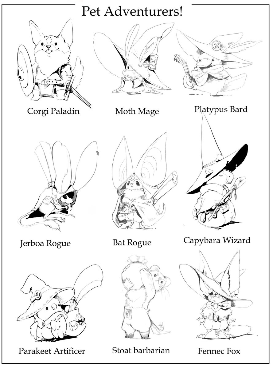 artcher_artwork's tweet image. $40 sketch comms are open!