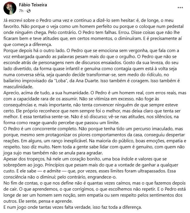 Muito oportuno deixar isto aqui...
É sobre o nosso PêJó 💚
#sstvi