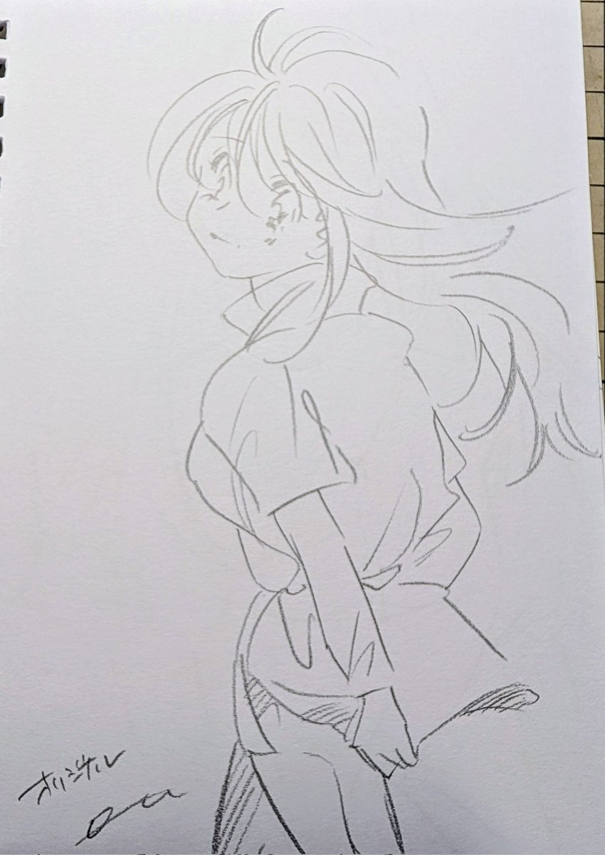 鉛筆絵 