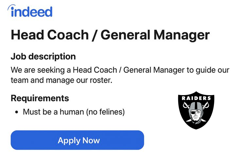 RZField_Yates's tweet photo. User on Reddit (u/raidermyblackhole) found this post online and posted it in the Raiders subreddit.

Many are claiming it is authentic and not a photoshop attempt. 

Is there something they haven't informed the rest of us about? https://t.co/8YMWJOdhuK