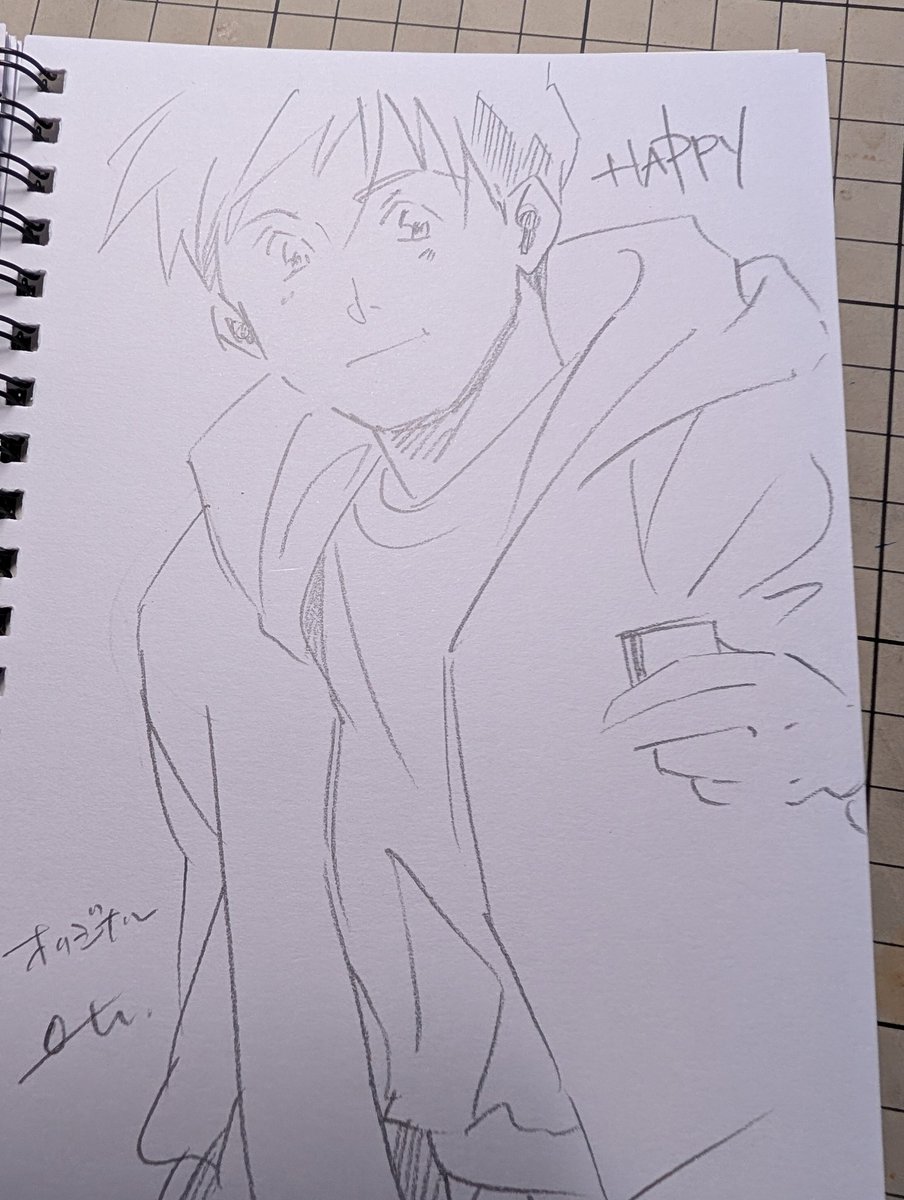 鉛筆絵 