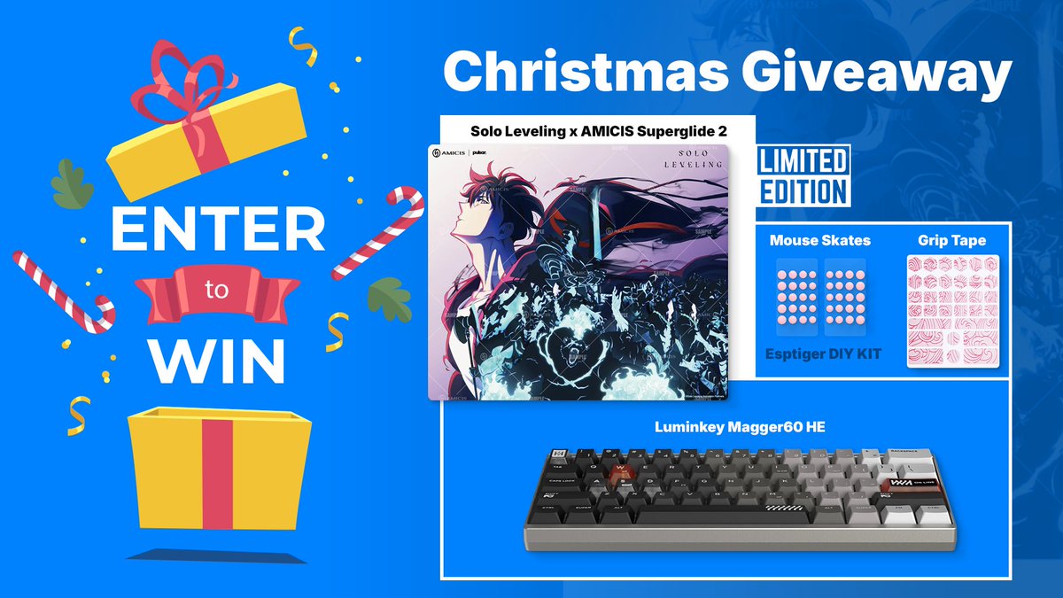 Big Xmas Present🎁 世界中大丈夫らしいのでぜひ応募してみてね🎄