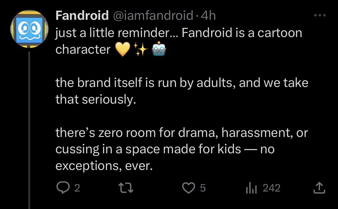 NotFandroid The Non-Musical Robot tweet media