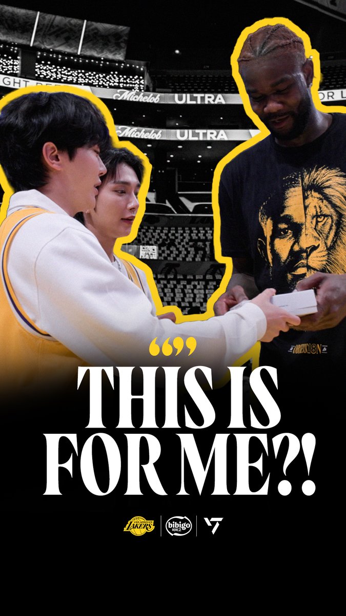 Behind-the-scenes of @pledis_17's JOSHUA & SEUNGKWAN at their first Lakers game
@bibigoGlobal x #LakeShow
