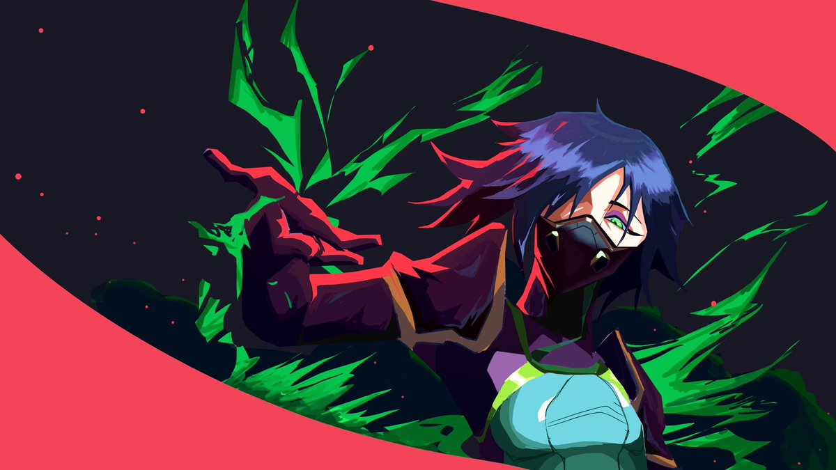 AmariNeedsSleep's tweet photo. Viper - Valorant  🐍 
#valorant #art #digitalart https://t.co/igEL6lrgMq