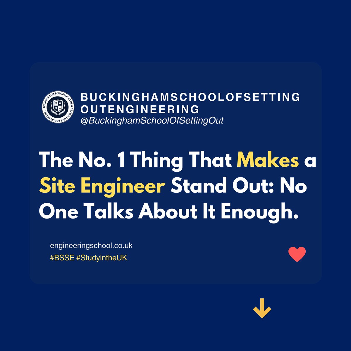 buckingham_eng's tweet image. It’s not talent.
It’s not speed.
It’s consistency — the quiet skill that builds trust.

📞 +44 (0)20-8148-8555
🌐 engineeringschool.co.uk
 
#SiteEngineering #SettingOutLife #EngineeringUK #ConstructionProfessionals #SurveyingTraining #BSSE #EngineerMindset #UKStudy