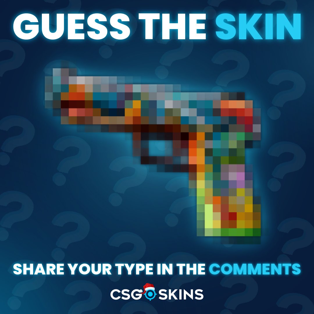 CSGOSKINS_COM's tweet photo. Do you recognize this skin? π«π§
Answer in the comments and leave a β€ if you're a fan of it π
#CS2 #CSGO #csgoskins #cs2knowledge #csgocases #gaming #CS2skins #csgomoments #freeskins https://t.co/HiZ5EGJOPD