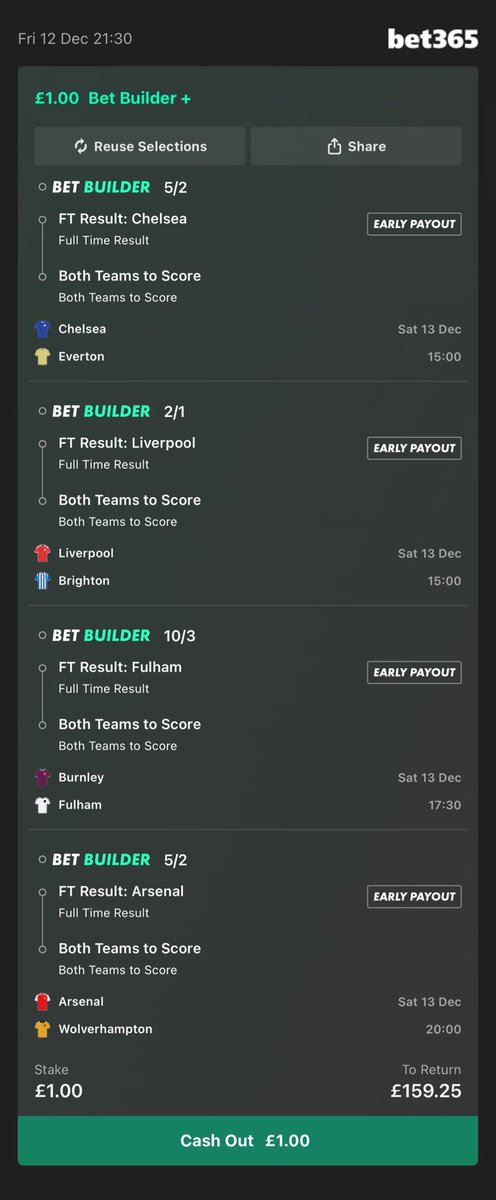 BRODY_parlay's tweet photo. PREMIER LEAGUE ACCA! ⚽️🏆 

BET BULDER 

IF THIS LANDS, YOU WILL HAVE A CHANCE TO WIN £200, JUST FOLLOW LIKE AND RETWEET 💞🙌

CHECK CLICK ON MY BIO  FOR FULL ACCA! 🚨⬇️ https://t.co/NVaJy4jFto