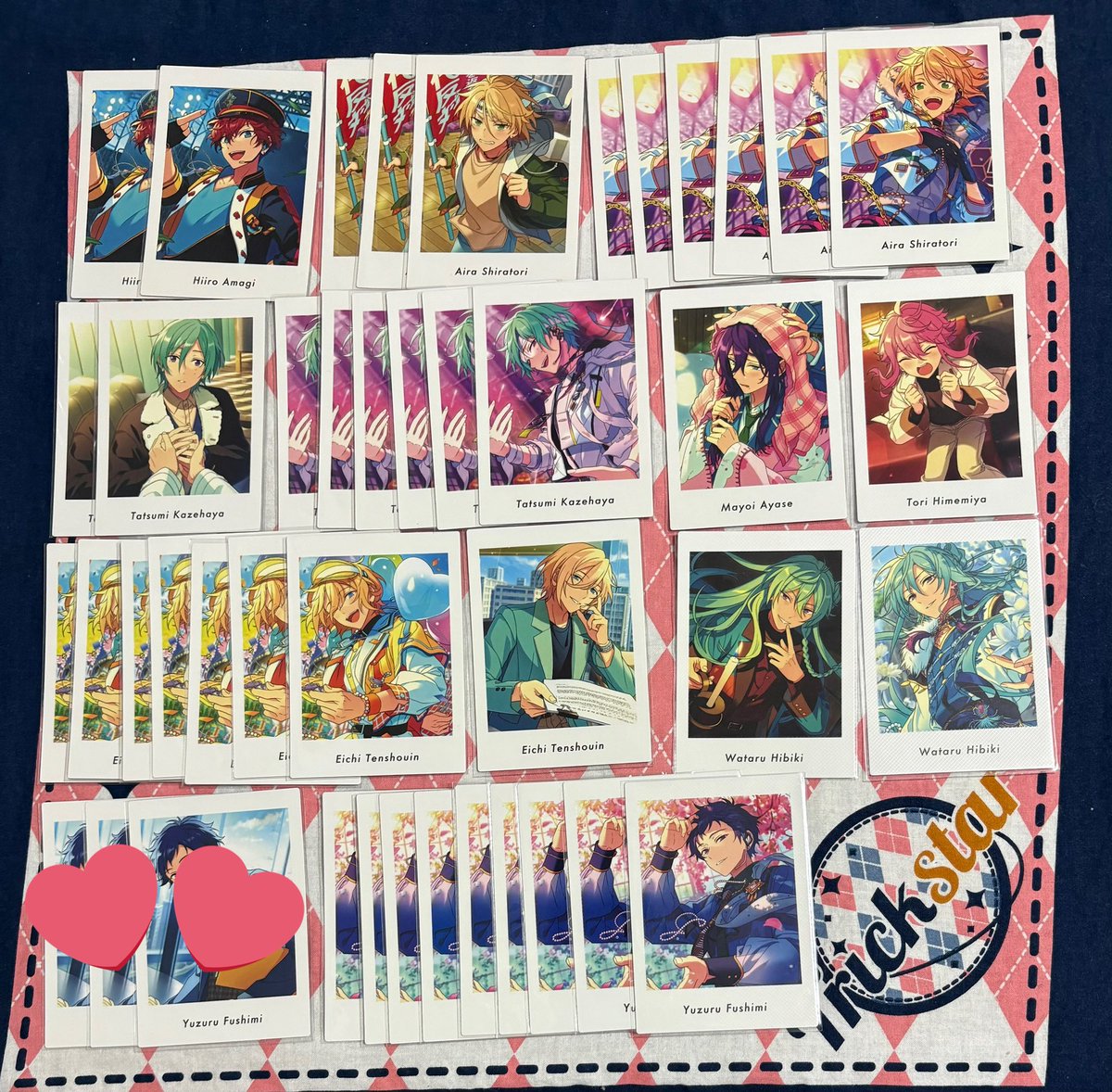 kaetteiidesuka's tweet photo. 【交換譲渡】あんスタ ぱしゃっつ
譲）画像 過去弾 Vol.5
泉 嵐 レオ 司 ジュン 茨 凪砂 ニキ 燐音 HiMERU こはく 晃牙 零 アドニス 薫 颯馬 敬人 斑 みか 一彩 藍良 巽 マヨイ 桃李 弓弦 英智 渉 鉄虎 千秋

求）P 鬼龍紅郎4
（A/P 鉄虎宗光宙）
定価

P鬼龍含む交換
14日池袋11時〜12時15分手渡し可 https://t.co/0Yu3JfygCZ