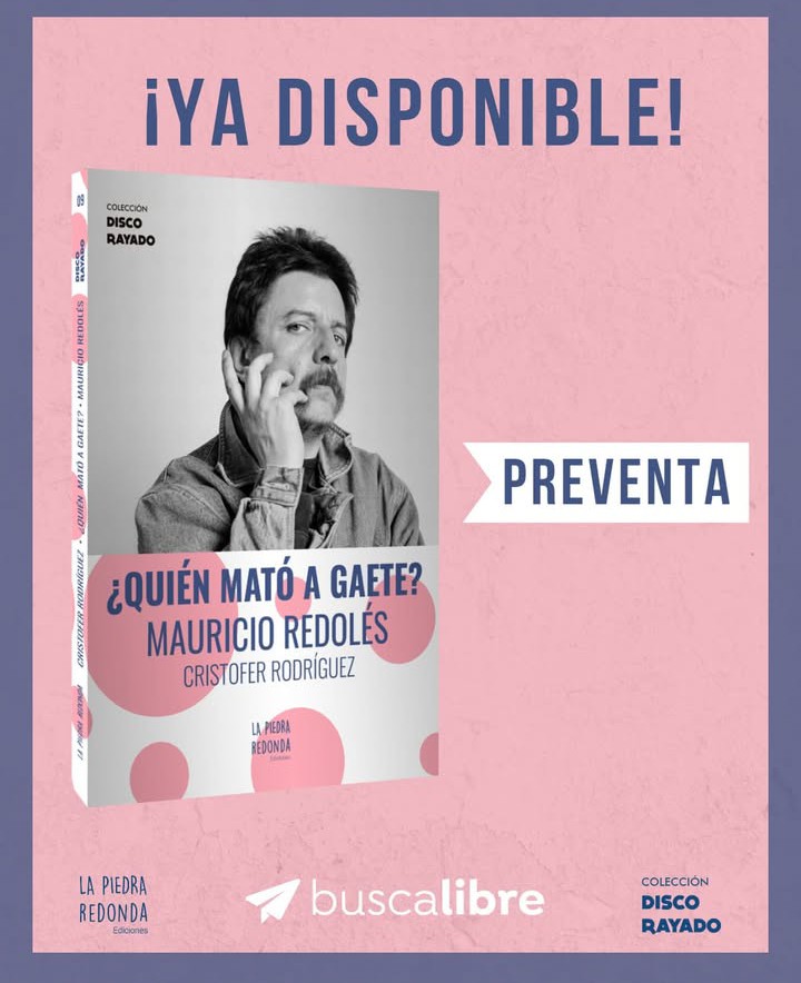 Queridos y queridas, estoy muy contento de presentar mi nuevo libro: ¿Quién mató a Gaete? - Mauricio Redolés 🙂
Preventa ya habilitada aquí 👇
buscalibre.cl/libro-quien-ma…