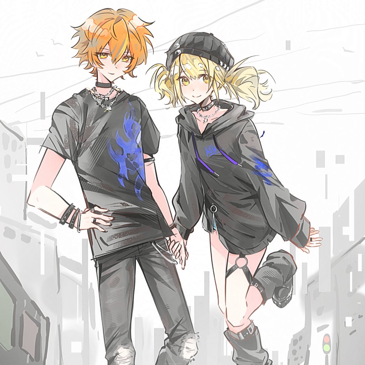 angrykumabear's tweet photo. 是约的稿(˵¯͒〰¯͒˵)art by 青色的云 https://t.co/5vDej9hE5f