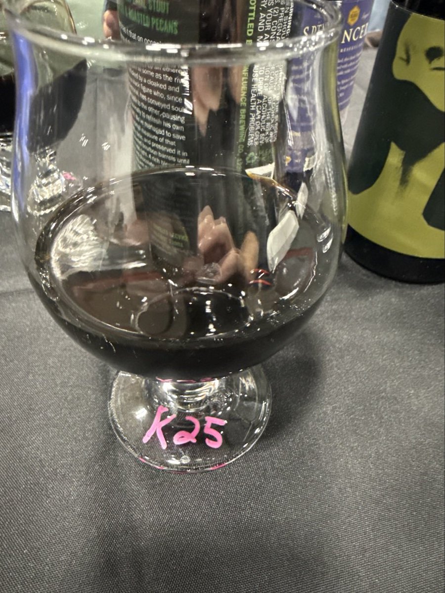 Scottlovesbeer's tweet photo. Barely use this account anymore. But have to share. Barrel society night for a bottle share at @TGBrews tonight! And release of #kbbs as well. Great job #Topplinggoliath once again! https://t.co/TDwKf3yNFQ