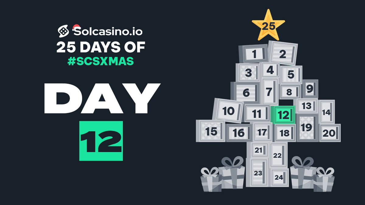 13 DAYS TO GO! 👀

Follow &amp; Reply with "#SCSXMAS" for a chance to win Gift Number 12!🎄