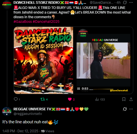 DᗩNCEHᗩLL STᗩRZ RᗩDIO🇯🇲🇬🇧🇳🇱🇨🇦🙏🏾❤️💛💚 tweet media