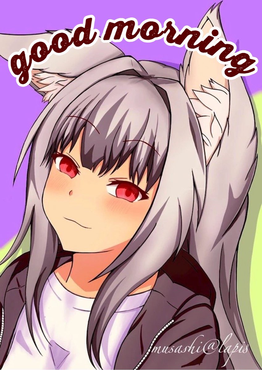 🦊おはコンコン💕 土日でご依頼中のイラストを完成予定！ 来週から