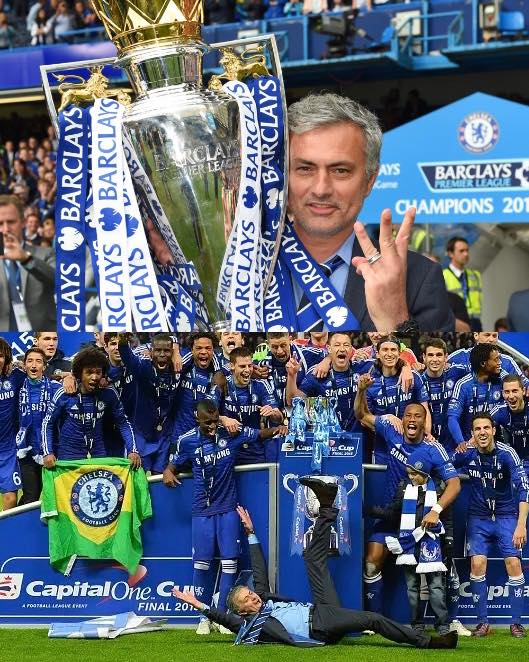 Chelsea a remporté le titre de Premier League en 2014/15 en étant en tête du classement de la 1ère à la 38ème journée 😍🏆🏴󠁧󠁢󠁥󠁮󠁧󠁿

On ne parle pas assez de cet exploit 🤩

José Mourinho est vraiment le Special One ☝️🇵🇹