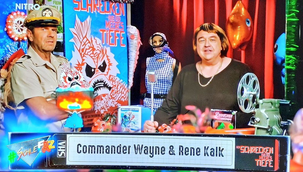 bvbandy1979's tweet image. Das #Traumschiff meets #SchleFaZ 😂😂😂 #SchleFaZbeiNITRO #DerSchreckenAusDerMeerestiefe