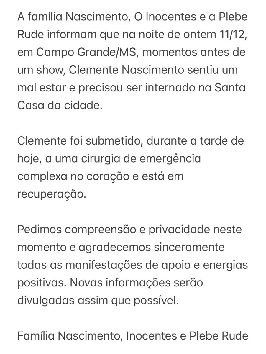 Inocentes tweet media