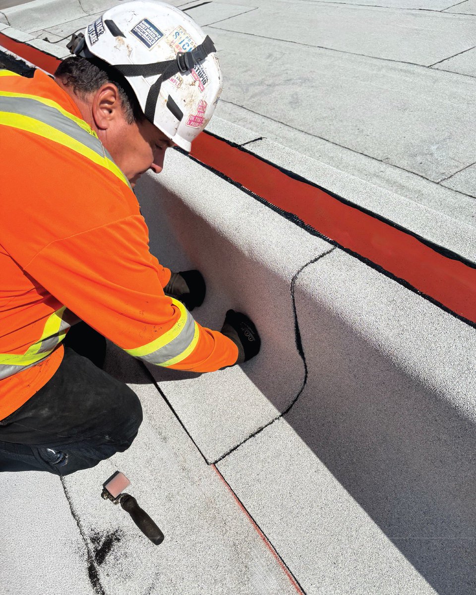 SITURA Inc. supplied a RedLINE® 100 Waterproof Expansion Joint for this installation. The RedLINE® system was encapsulated in cold-adhesive on both sides and fabricated to meet the waterproofing requirements.☀️