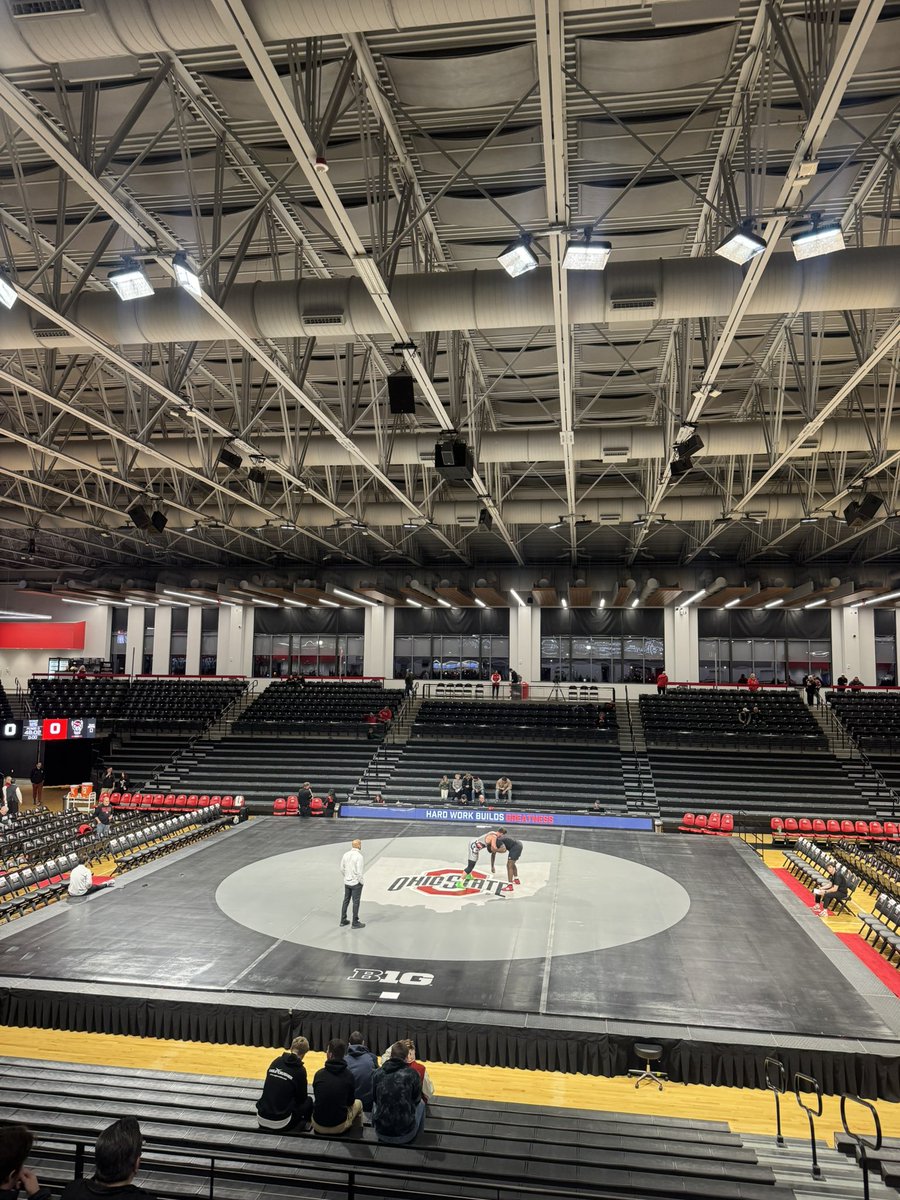 Top 10 matchup in Wrestling as #9 NC State comes to Columbus to battle the #2 Ohio State Buckeyes.

Catch the dual at 7pm on SGSR.

Myself and Nathan Chavarria will be on the call tonight from the Covelli.

…arlet-and-gray-sports-radio.mixlr.com