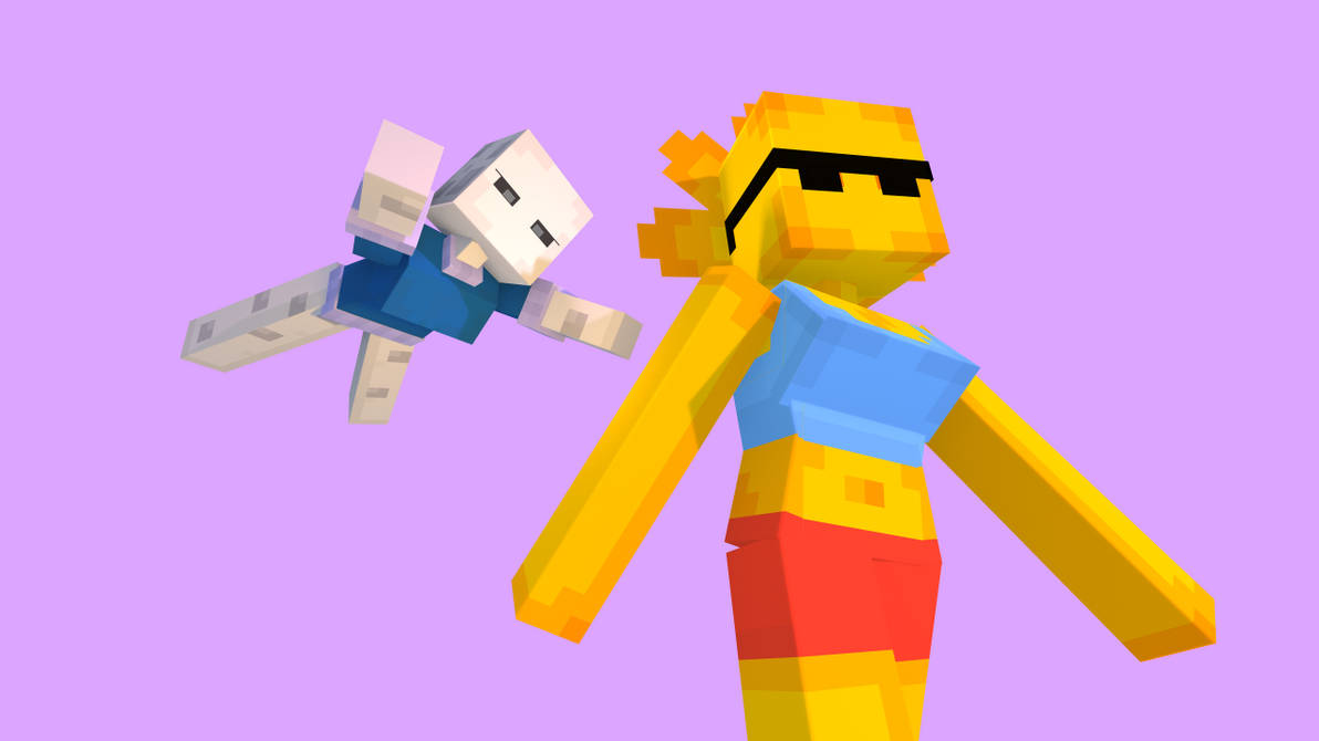 Gravitational attraction
#minecraft #yuri #sun #moon #minecraftart