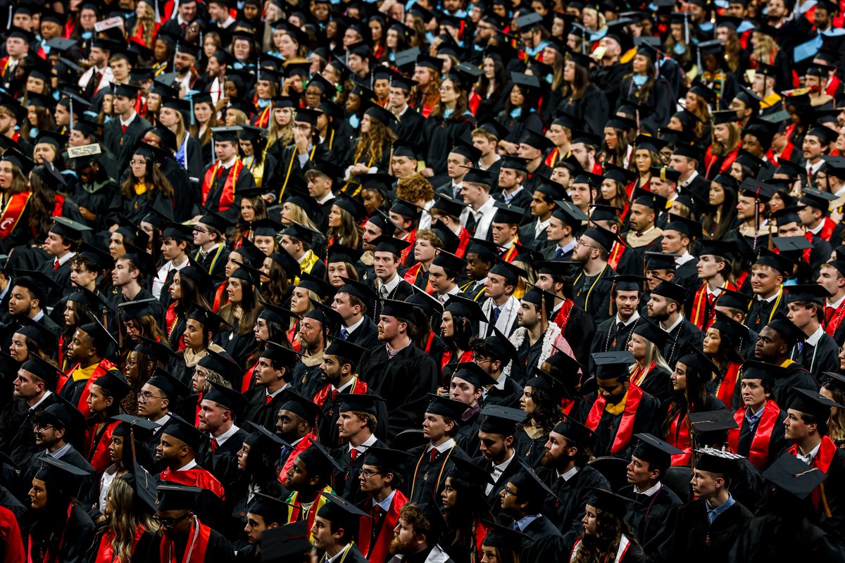 uofcincy's tweet photo. Today, we celebrate the Class of 2025. Your hard work, heart, and grit brought you here โ and we're proud to call you Bearcats for Life. Congratulations! ๐
#UCGrad25 #BearcatsForLife https://t.co/S9DHUxHY4h