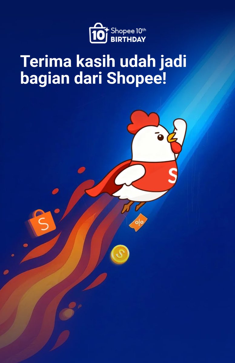 GomininiKAI's tweet photo. Penasaran kategori yang paling banyak kamu beli selama ini? Yuk, lihat momen Shopee-mu di sini! #10TahunBersamaShopee https://t.co/rWFQGA9Grv https://t.co/POSP5u0TPz