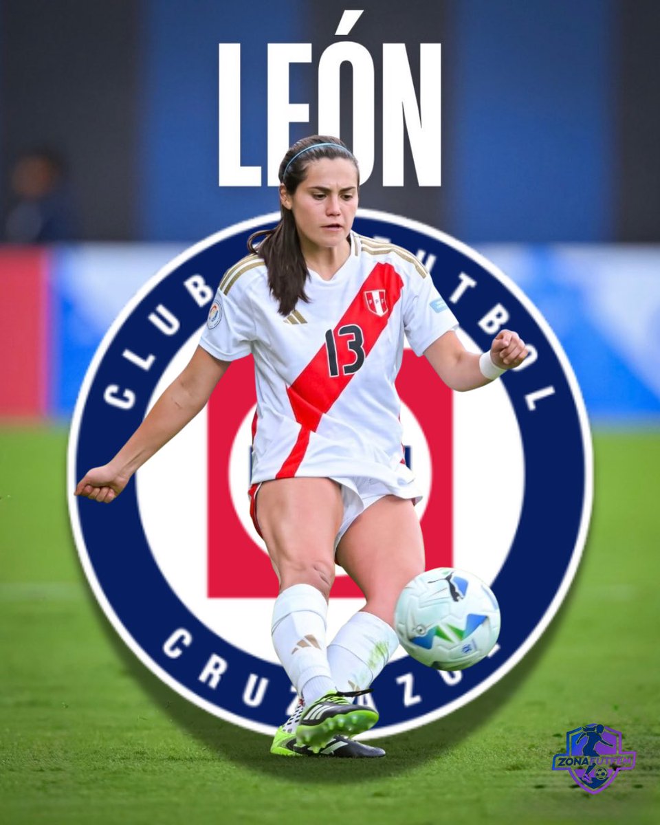 🇵🇪Mia León será nueva jugadora de <a href="/AzulFemenil/">CRUZ AZUL FEMENIL</a> 🚂🔜

La jugadora ya sigue a Azul Femenil en redes y llega procedente de Alianza Lima Femenino.