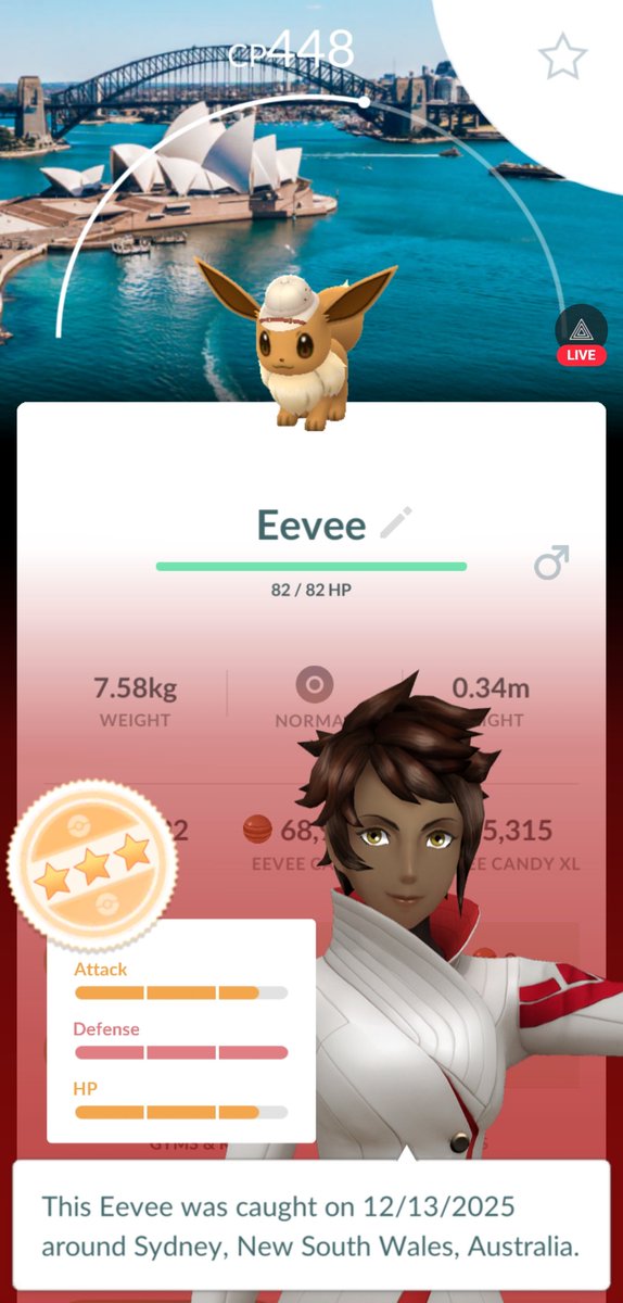 #Eevee #Sydney #CitySafari #PokemonGo #PokemonGoCitySafari 1st Evt in #Australia